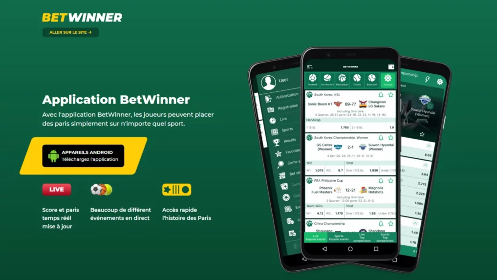 Découvrez le Monde du Betwinner sportsbook